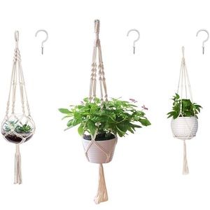 3 pack Macrame plant hangers